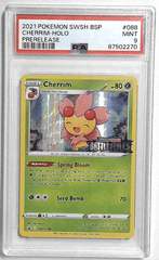 V1088: 2021: CHERRIM-HOLO: SWSH088: PRERELEASE: PSA 9: MINT: 87502270